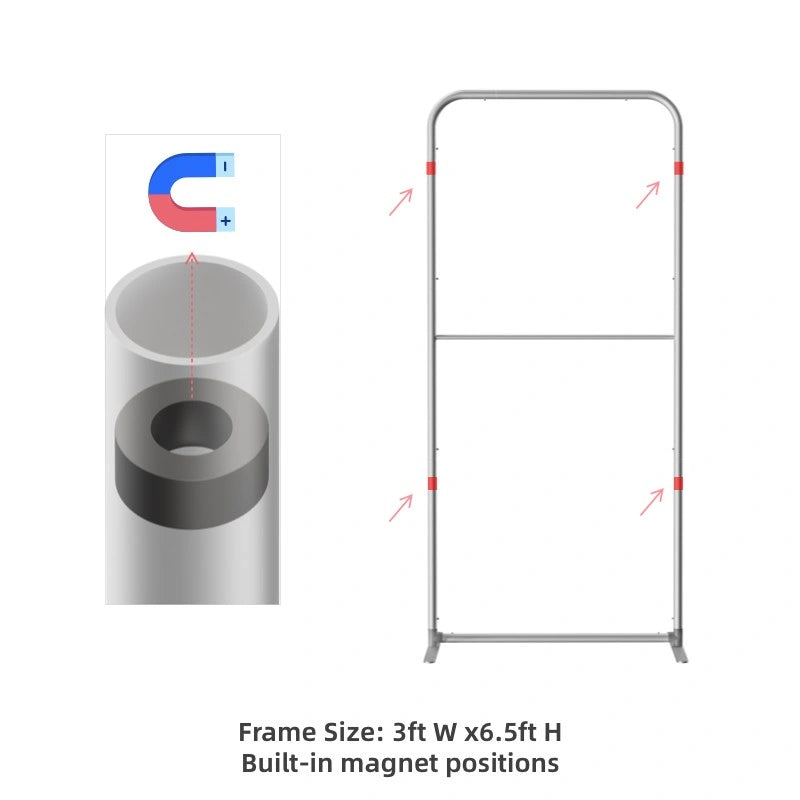 wedding backdrop stand for indoor photo booth setup