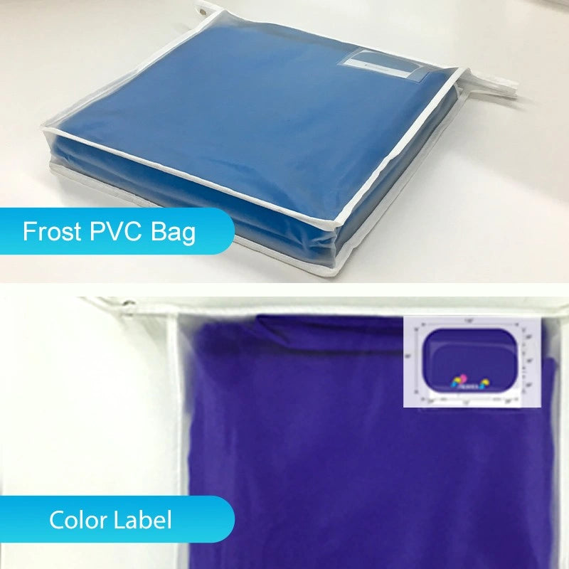 Conference display table with stretch table cover