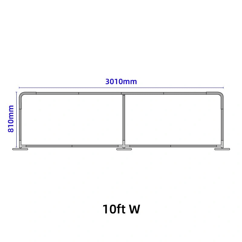 wedding aisle or entry barrier stands setup