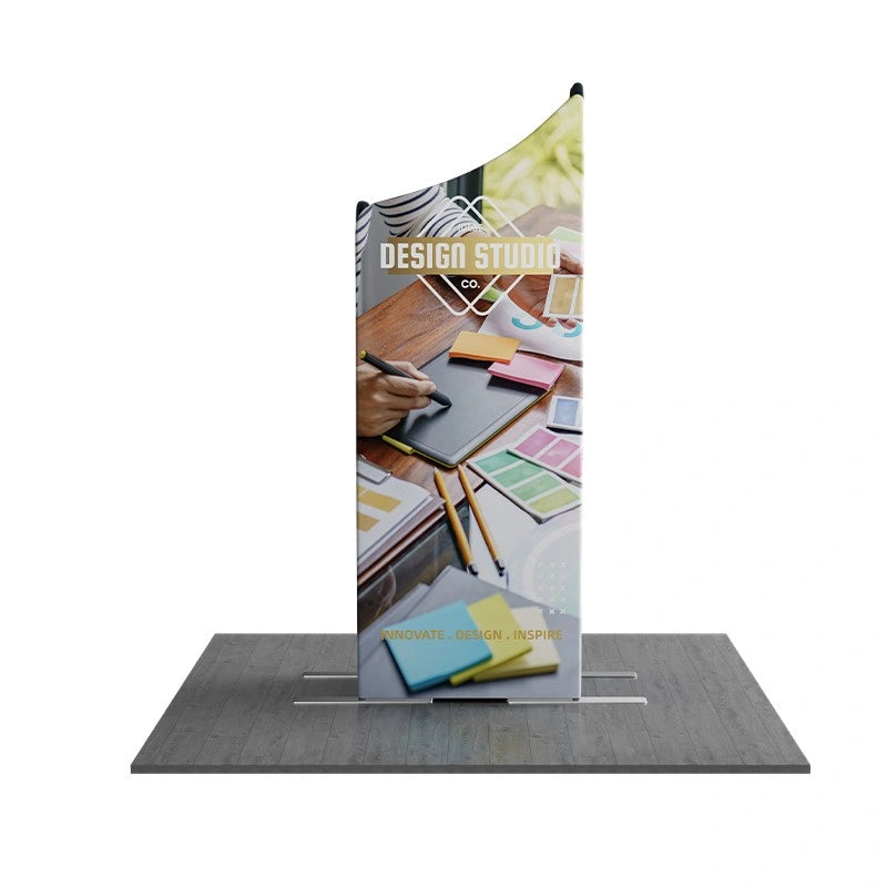 Modular fabric display with MagLock magnetic connectors