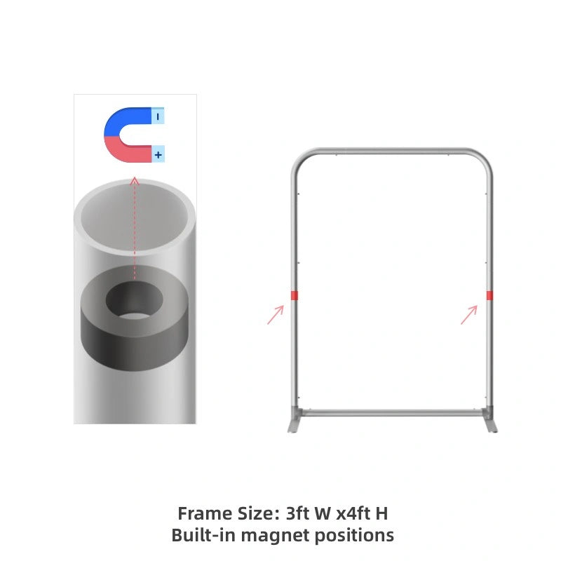 bridal shower photo booth backdrop stand setup