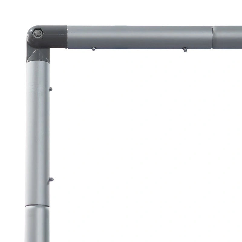 Portable premium fabric banner stand square corner backdrop