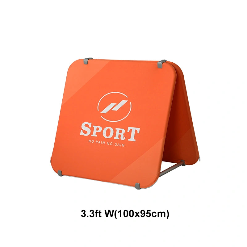 Indoor outdoor A-frame display stand for retail branding