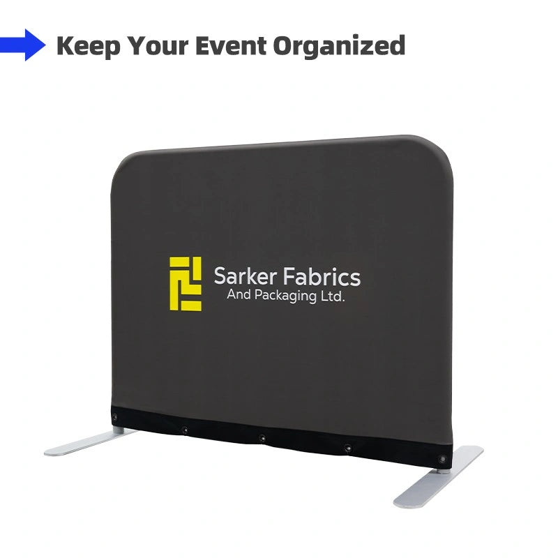 wedding barrier stands for guest flow management