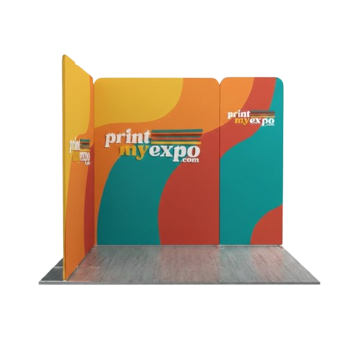 Présentoirs modulaires magnétiques en tissu 10x10 pieds-A