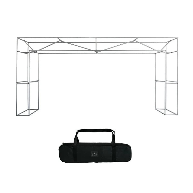 Custom 3D Rectangular Archway with tension fabric graphics for trade shows and exhibitions