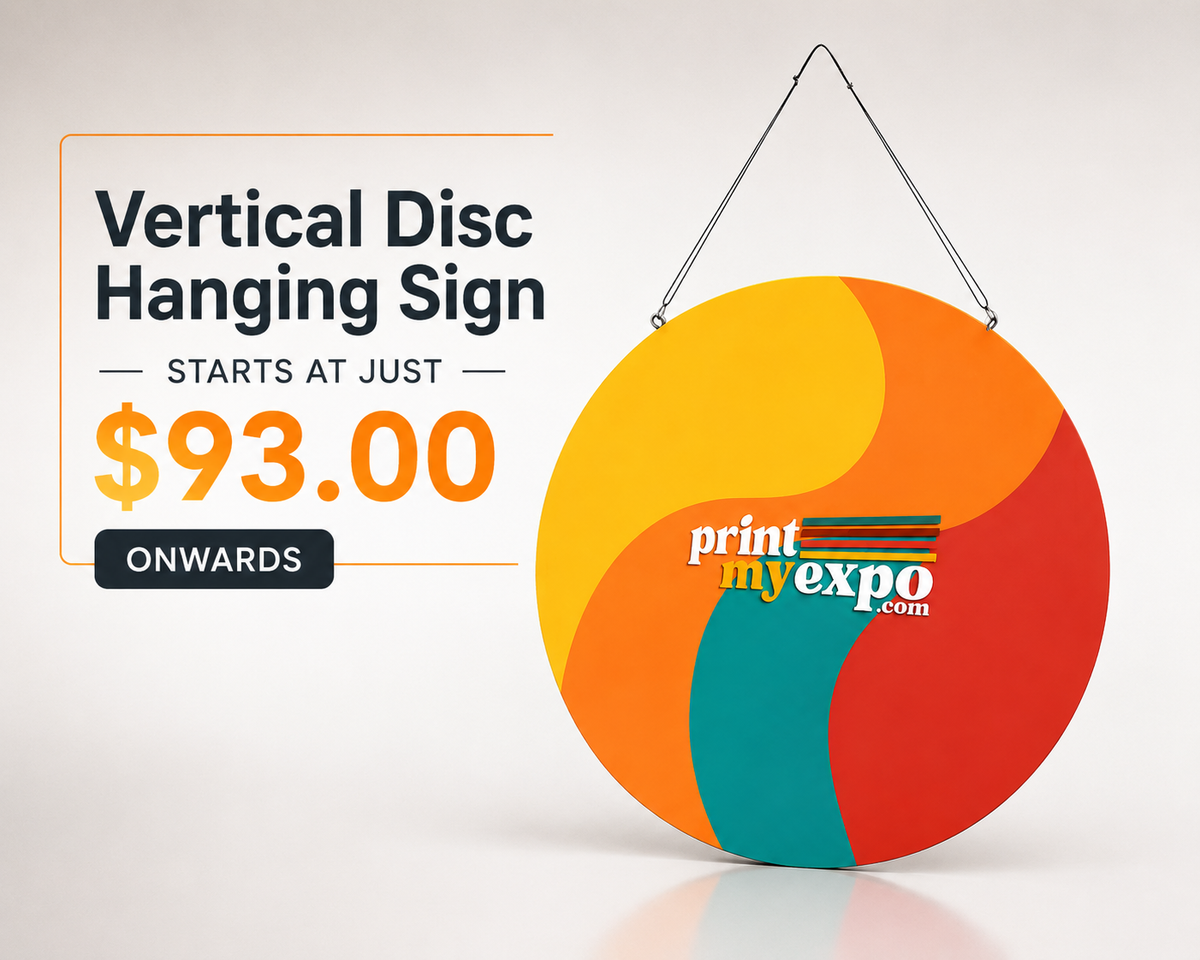 Trade Show Hanging Signs
