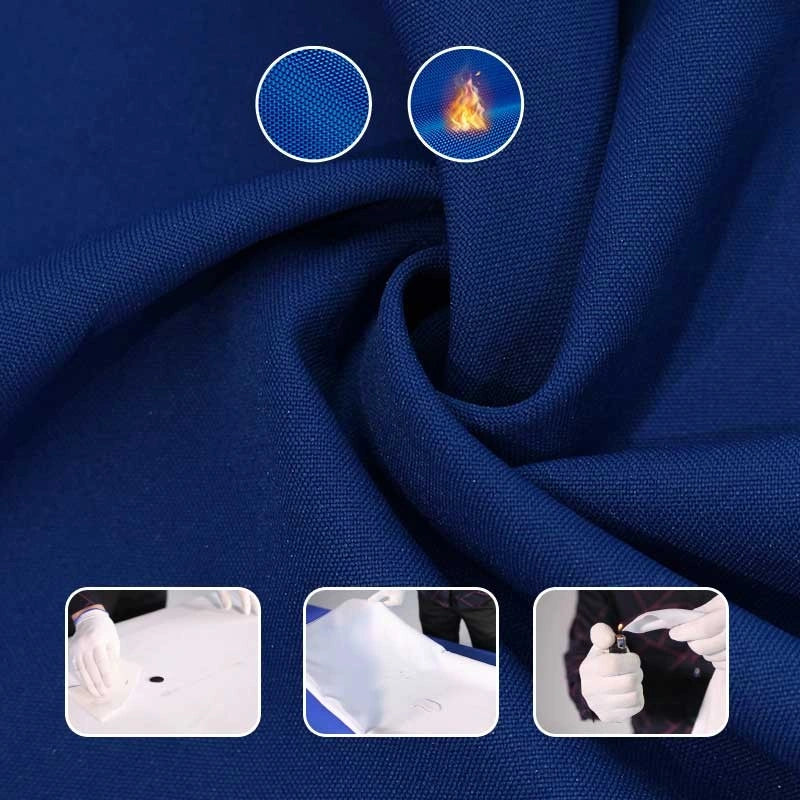 Trade show display featuring pleated table cover